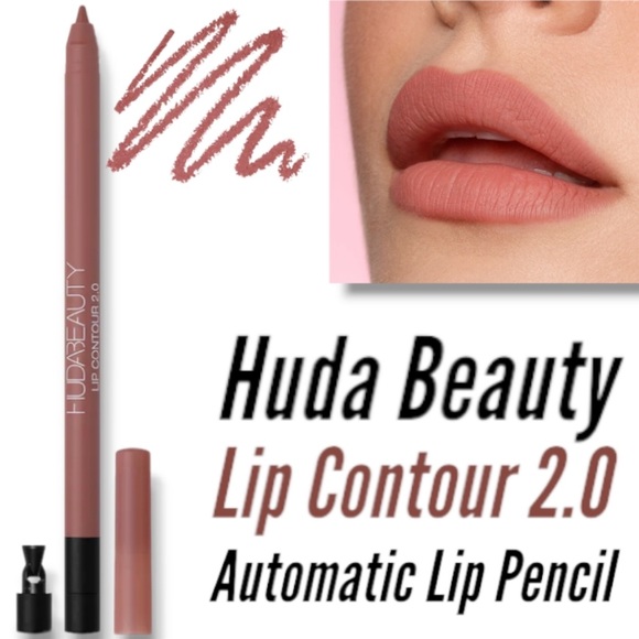Huda Beauty Lip Contour 2.0 Automatic Lip Pencil In Pinky Brown - Picture 2 of 2